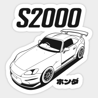 S2000 Monochrome Sticker